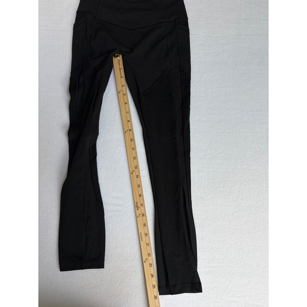Lululemon All The Right Places Pant Black Activewear Leggings Women Size 4 - Picture 7 of 8